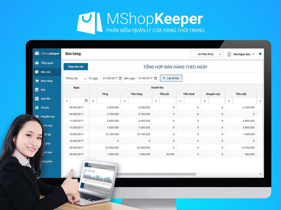 MShopKeeper – Phần mềm bán hàng MISA