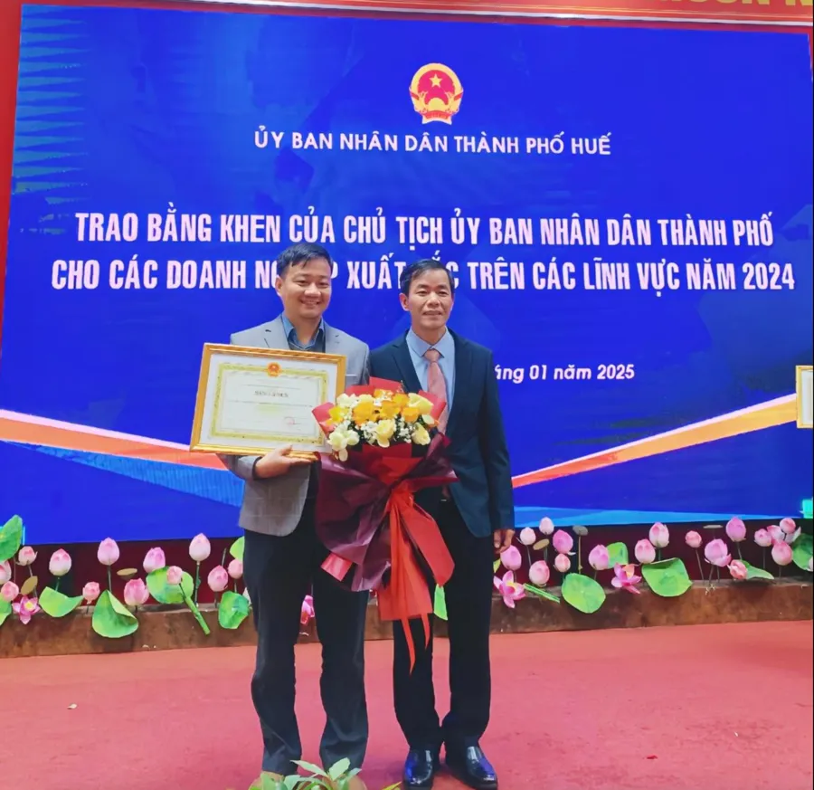 Bằng khen của Chủ tịch tỉnh Thừa Thiên Huế năm 2024